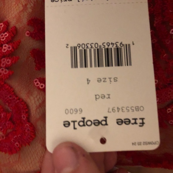 Free People Night Shimmers Mini Dress - Picture 3 of 4